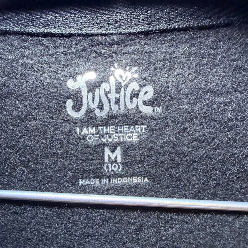Justice girls black